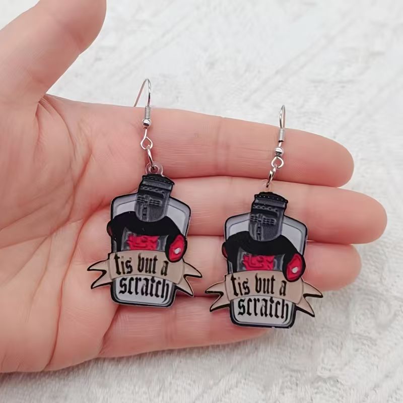 Event Party - 10PCS acrylic black and white quotation