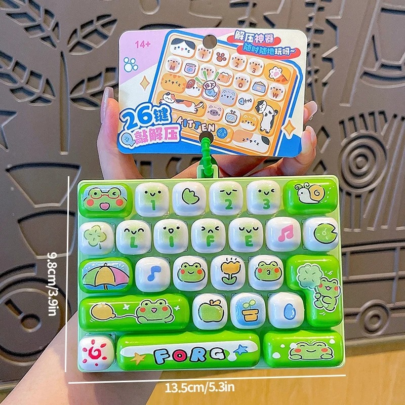 26-Grid Anti-Stress Keyboard K - Party Favor Bag 评论和价格