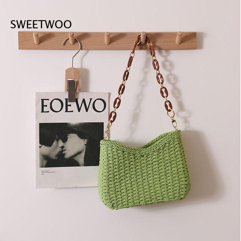 Solid Color Hollow Woven Straw - Paper Straw Color 评论和价格