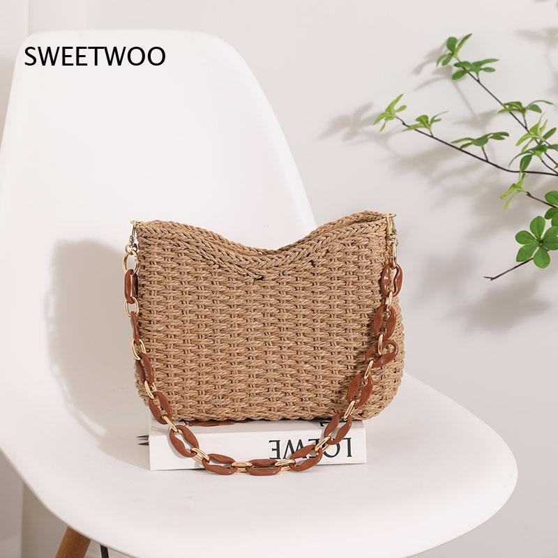 Solid Color Hollow Woven Straw - Paper Straw Color 评论和价格