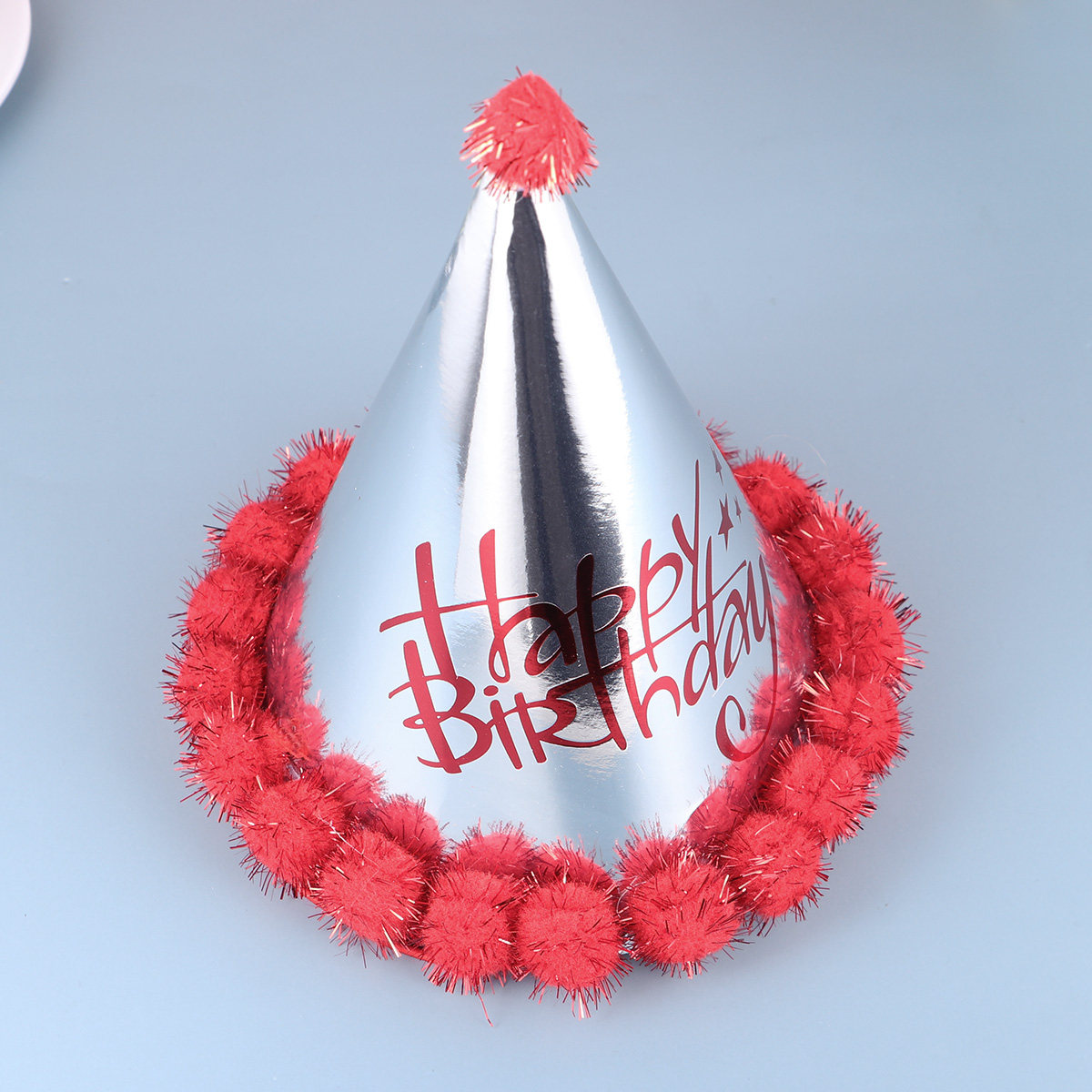 5Pcs Laser Paper Birthday Hats - Party Hat Cone 评论和价格