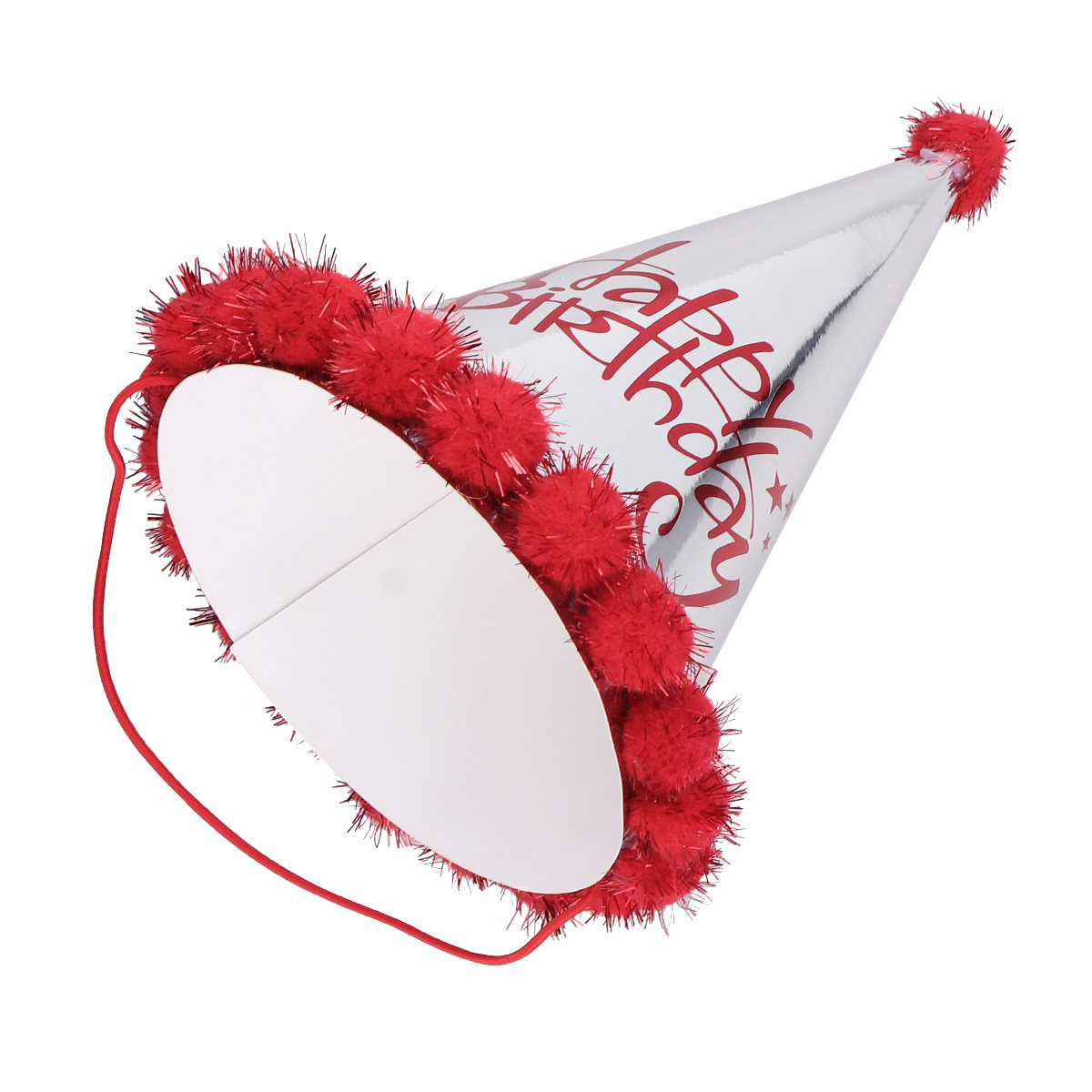5Pcs Laser Paper Birthday Hats - Party Hat Cone 评论和价格