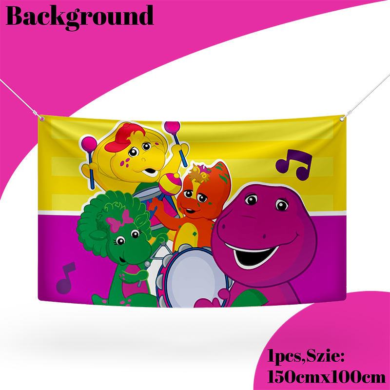 Dinosaur Barney Party Supplies - Table Cloth Disposable 评论和价格