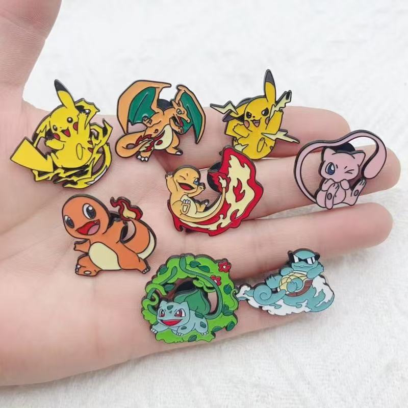 8pcs alloy drip oil cartoon ba - Event Party 评论和价格