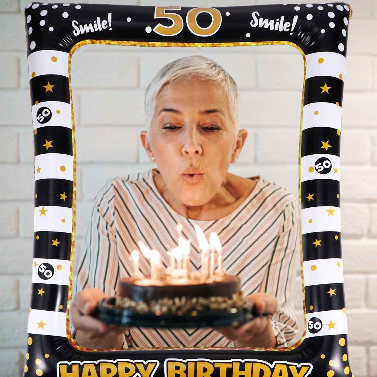 Birthday Party Photo Booth Fra - Photo Booth Frame 评论和价格