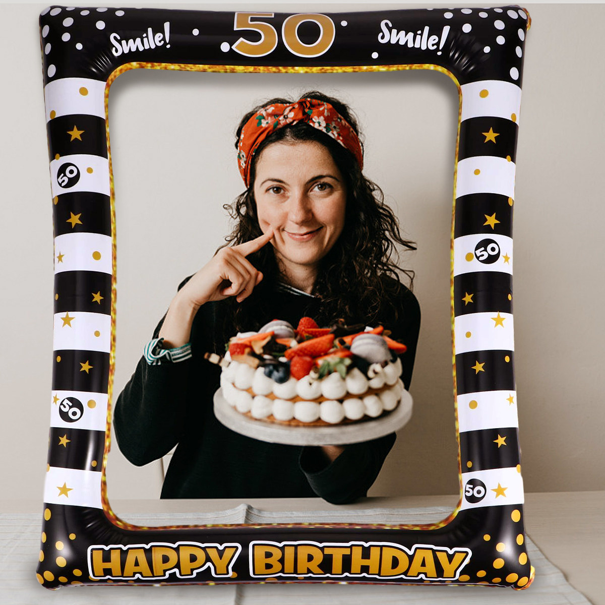 Birthday Party Photo Booth Fra - Photo Booth Frame 评论和价格