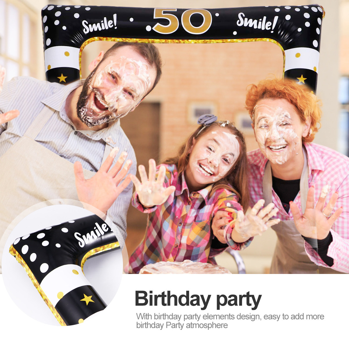 Birthday Party Photo Booth Fra - Photo Booth Frame 评论和价格
