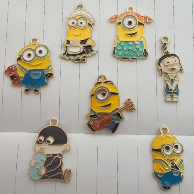 10pcs alloy drip oil cartoon p - Event Party 评论和价格