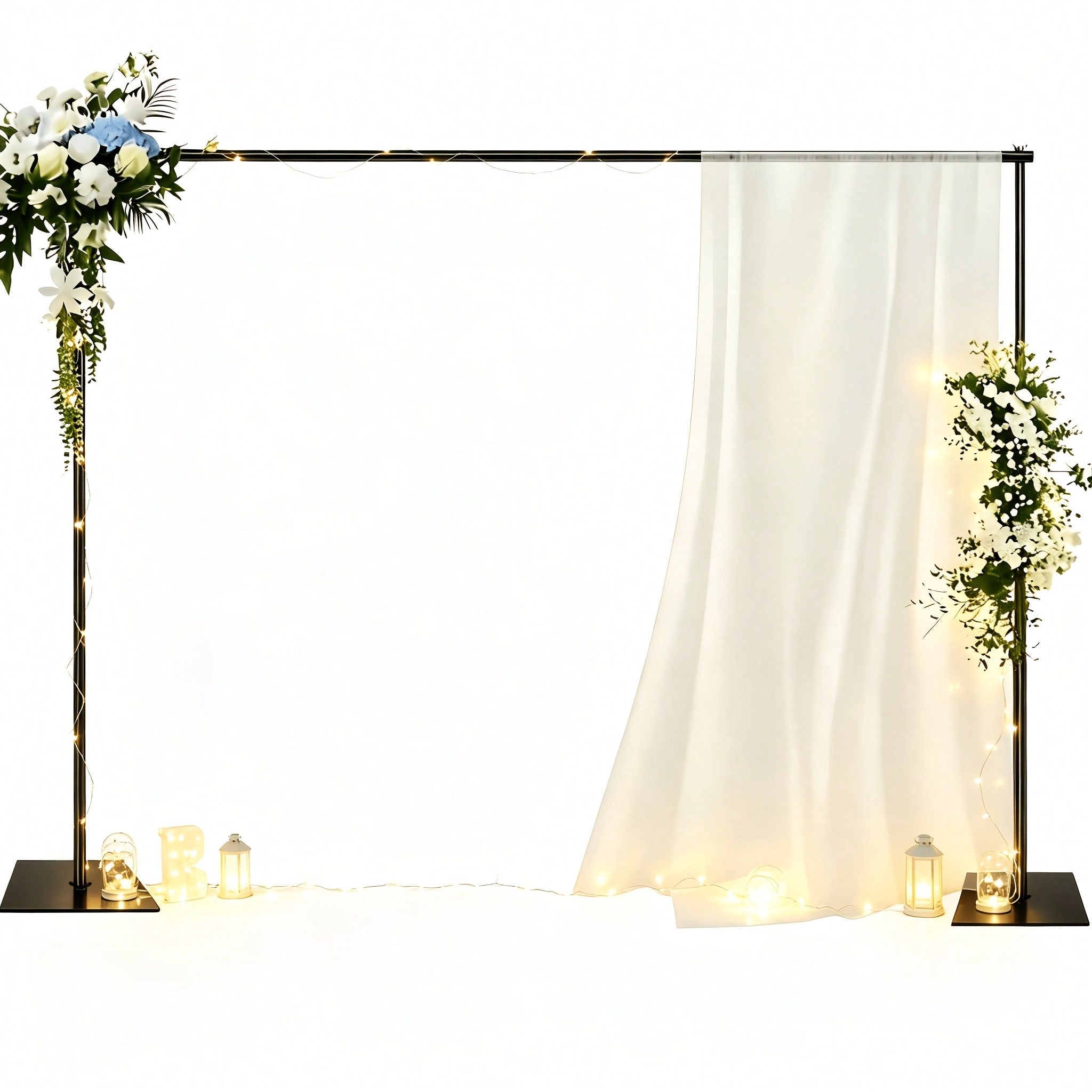 Backdrop Stand Kit Professiona - Photo Booth Frame 评论和价格