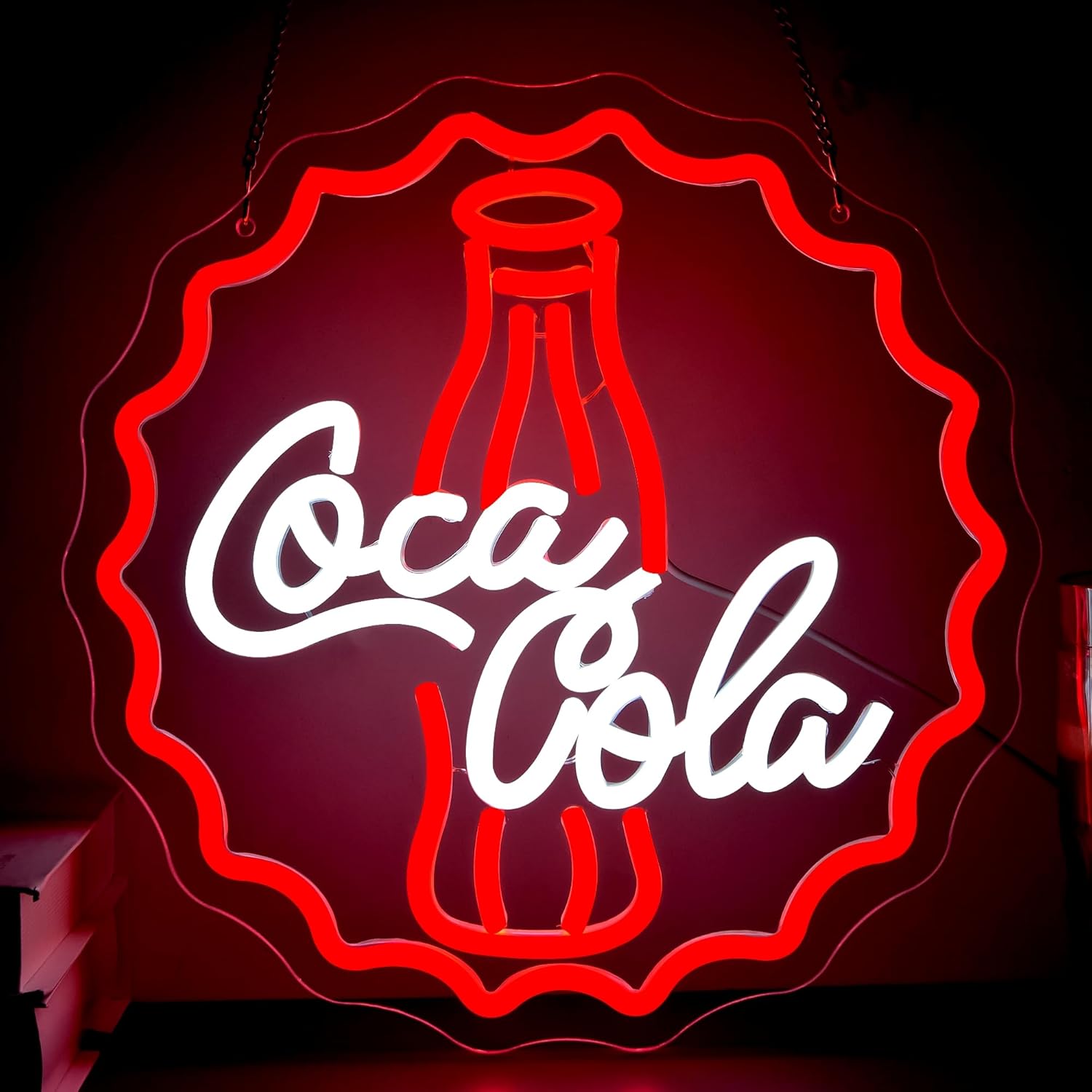 Cola Neon Sign Art Wall Light  - Neon Sign Party 评论和价格