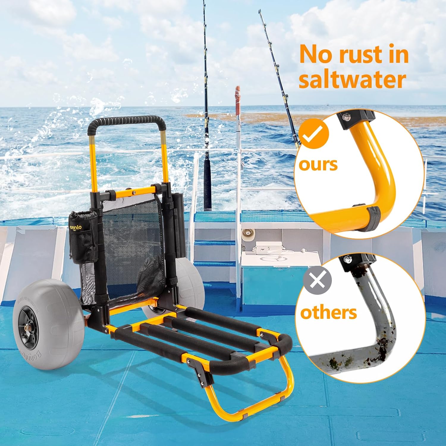 Bonnlo Beach Fishing Cart, Bea - Balloon Pump Hand 评论和价格