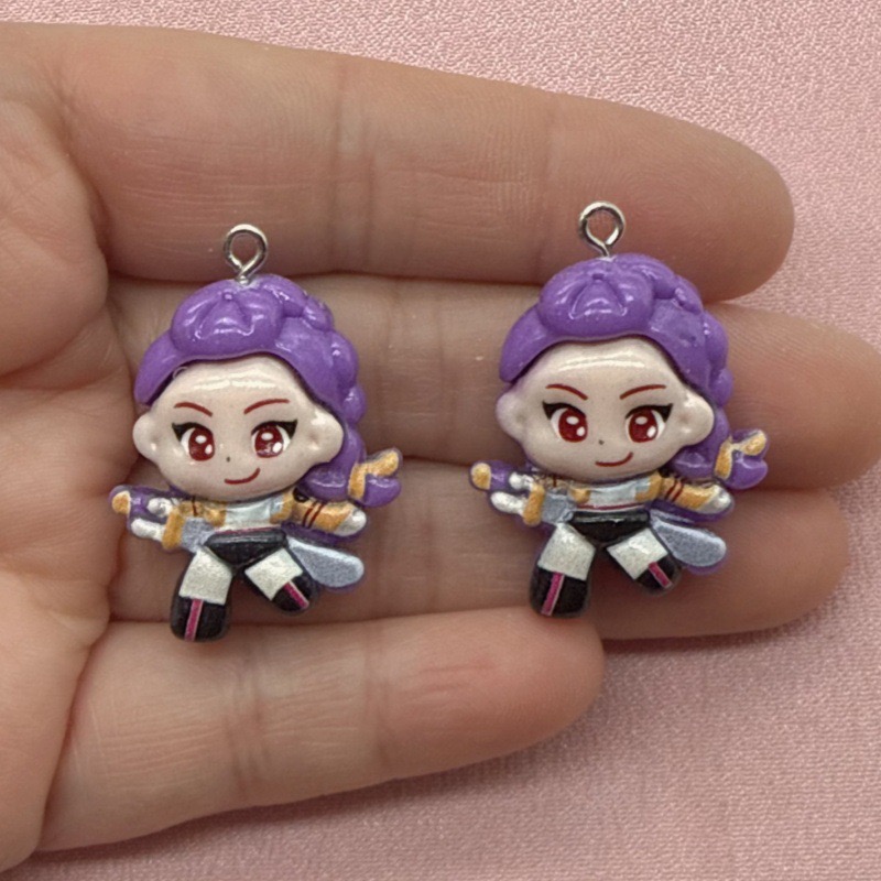 10pcs resin cartoon pendant, D - Event Party 评论和价格
