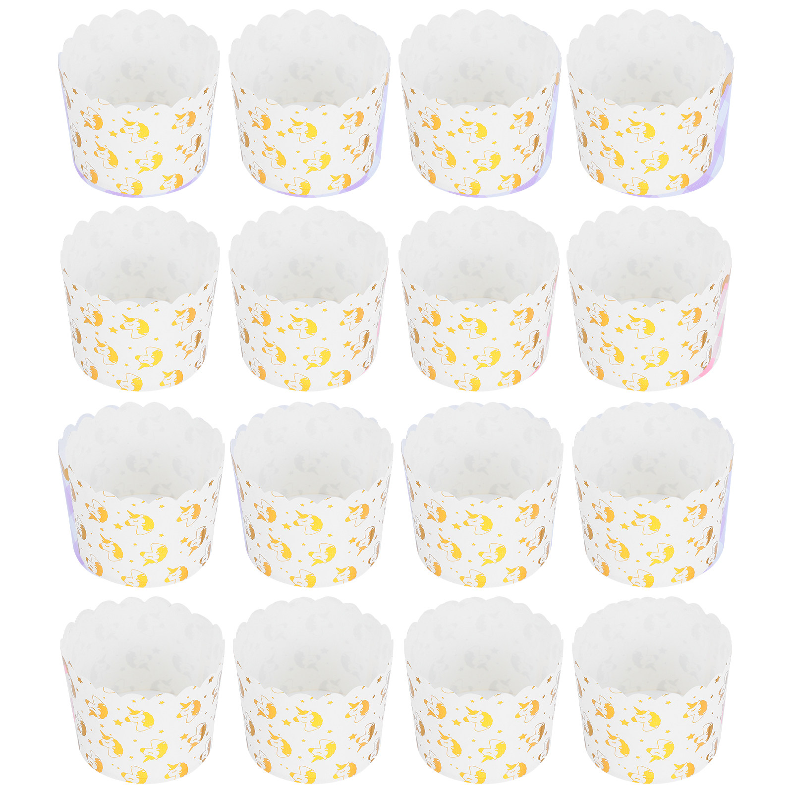 50Pcs Cupcake Cups Premium Pap - Plastic Cup 50Pcs 评论和价格