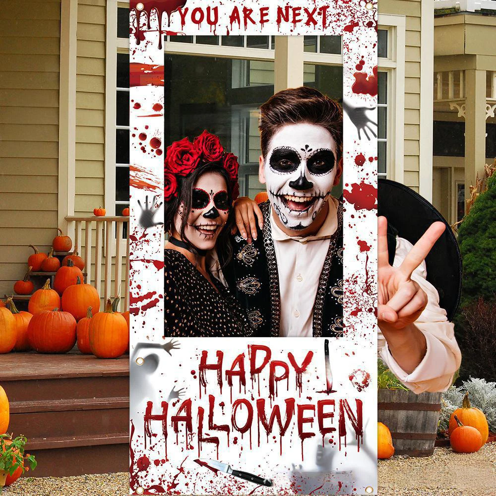 Runto Happy Halloween Photo Ba - Photo Booth Frame 评论和价格