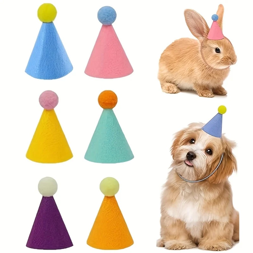 6 pcs Mini Party Hats: Lightwe - Party Hat Cone 评论和价格
