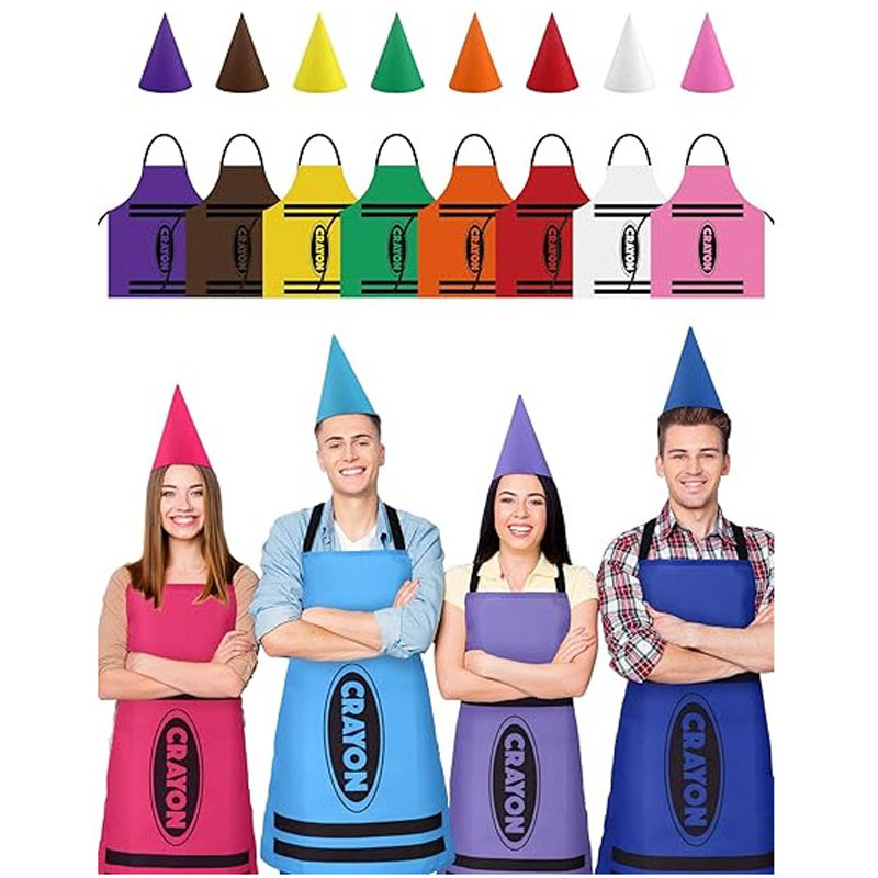 Colorful Crayon Themed Gnome S - Party Hat Cone 评论和价格