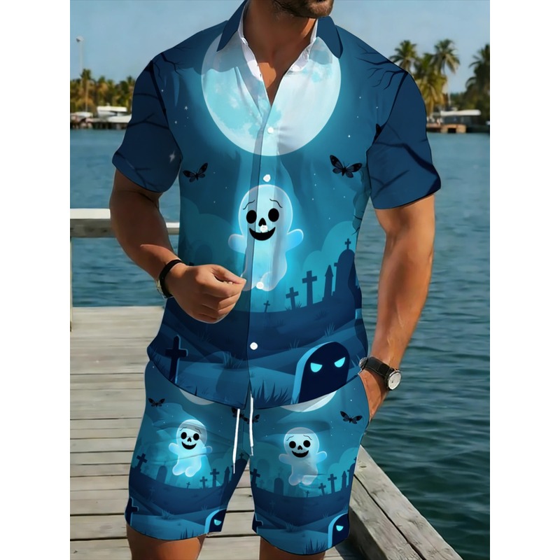 Premium Mens Two Piece Hallowe - Event & Party Supply Photos 评论和价格