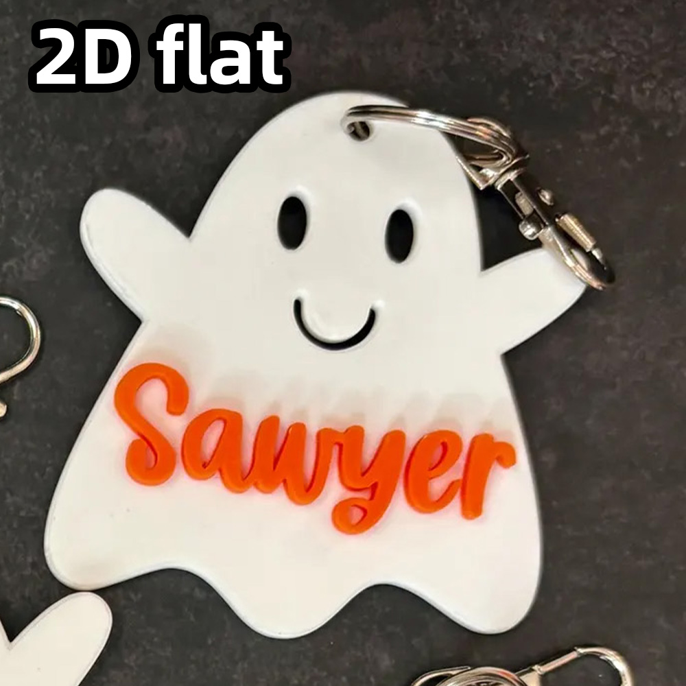 Personalized Ghost Keychain, G - Party Favor Bag 评论和价格