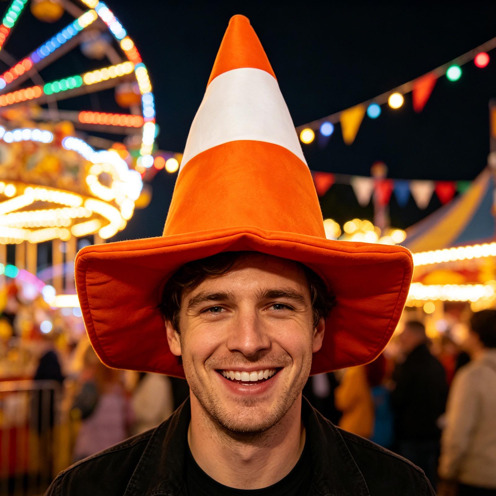Soft Felt Novelty Cone Hat Hal - Party Hat Cone 评论和价格