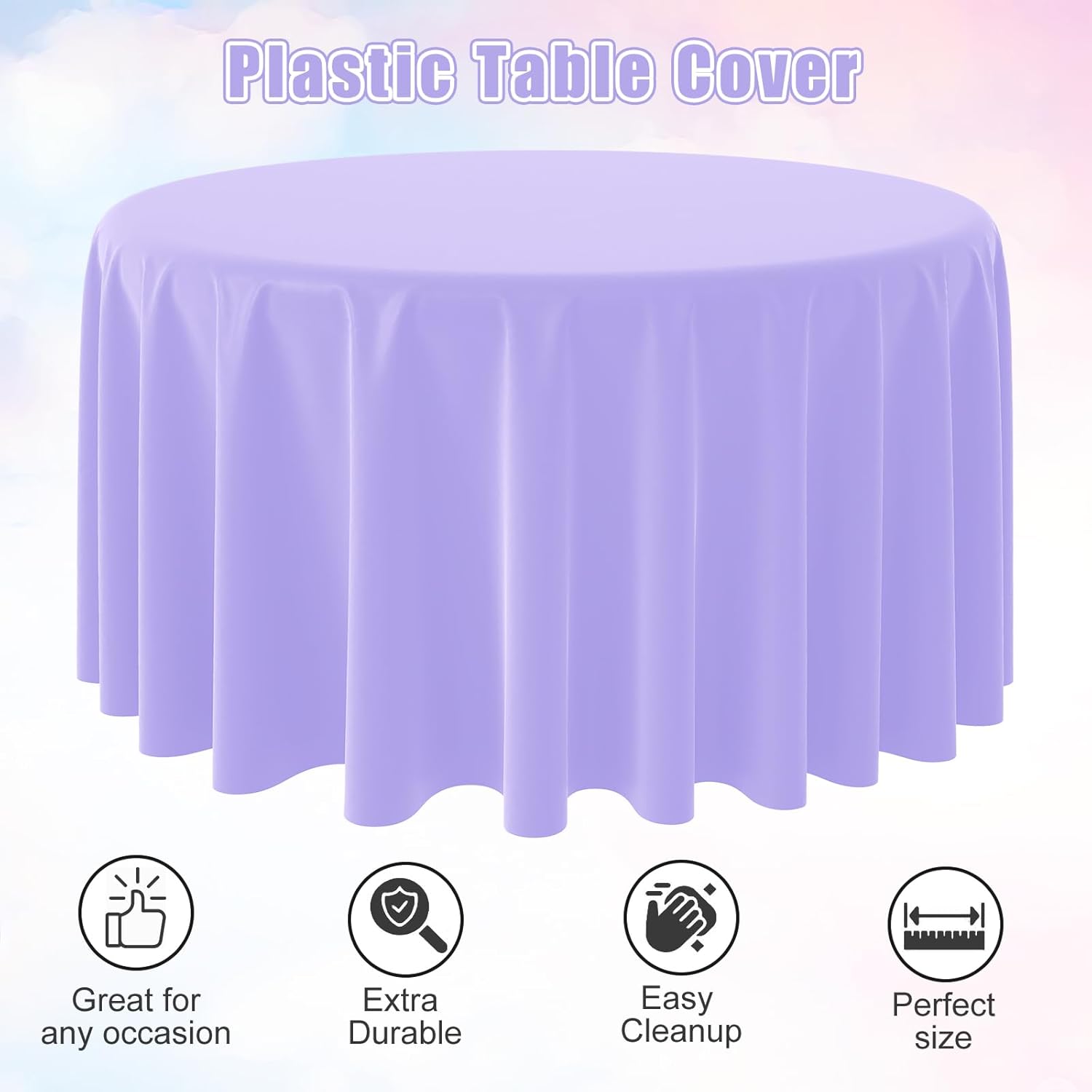 Disposable Round Solid Color T - Table Cloth Disposable 评论和价格