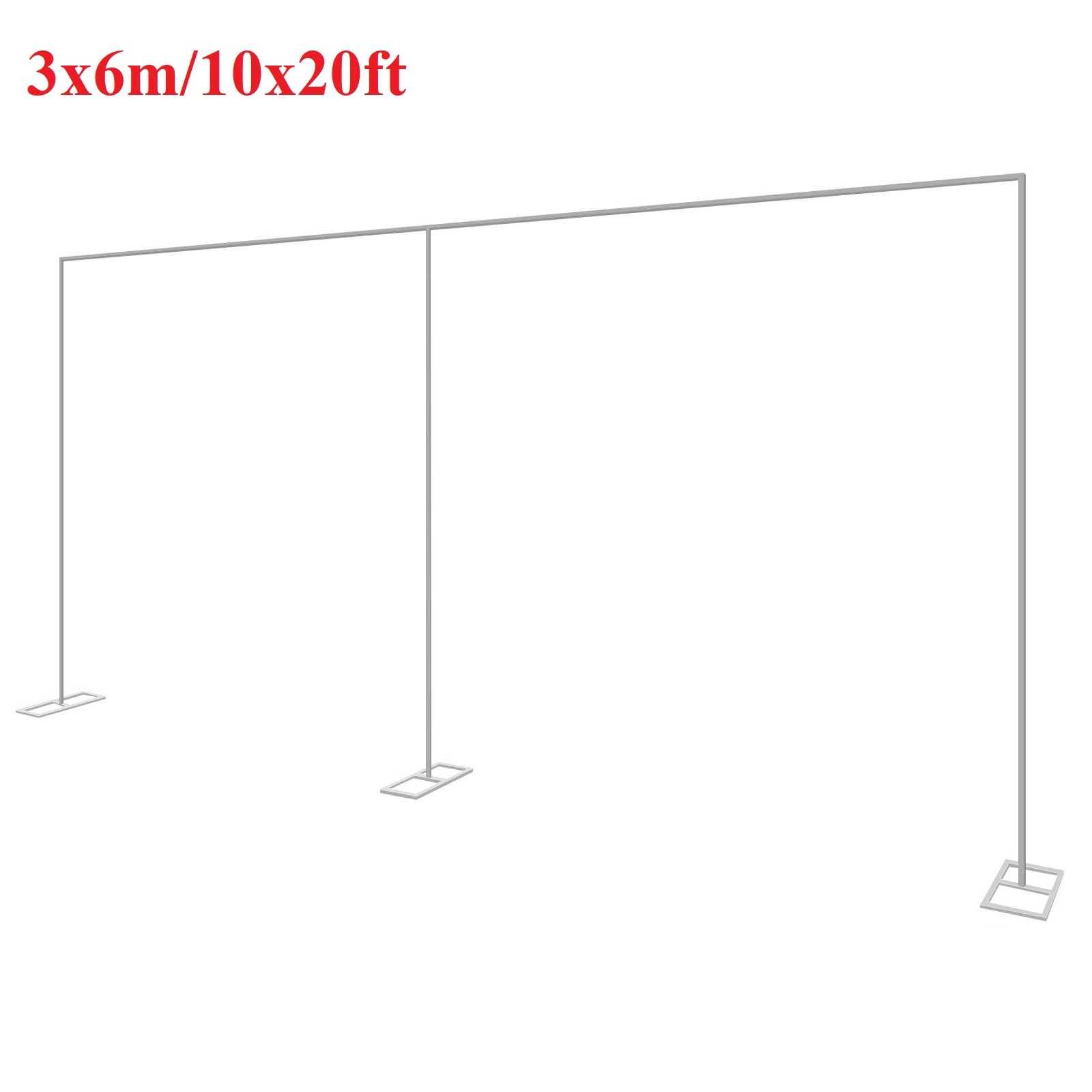 3x6m/10x20ft Metal Wedding Arc - Photo Booth Frame 评论和价格