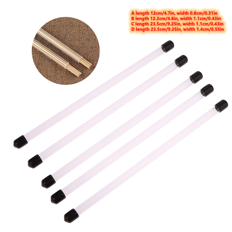 5Pcs Transparent Acrylic Incen - Centerpiece Stick 评论和价格