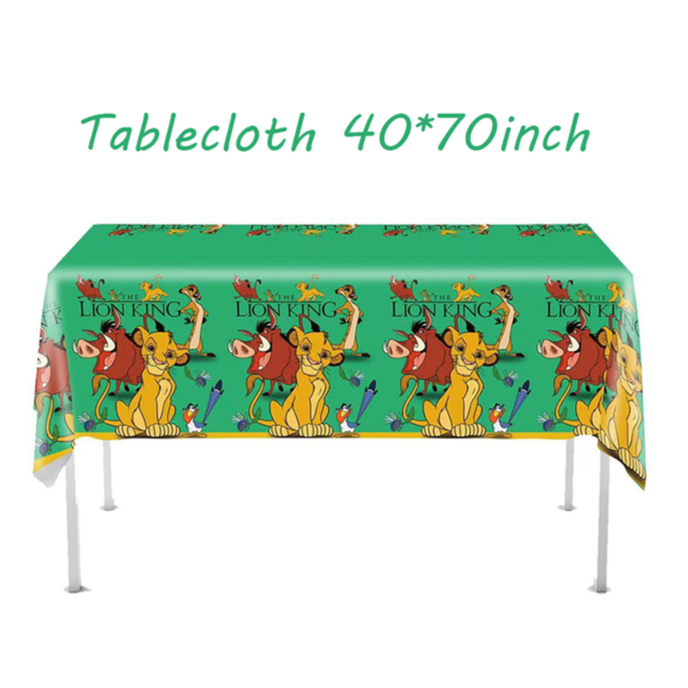 Simba Lion King Tablecloth Bir - Table Cloth Disposable 评论和价格
